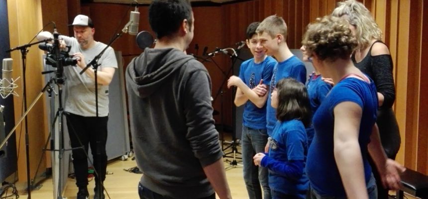 ENREGISTREMENT EN STUDIO « DES MOTS POUR TOI AUSSI » ENREGISTREMENT EN STUDIO « DES MOTS POUR TOI AUSSI »
