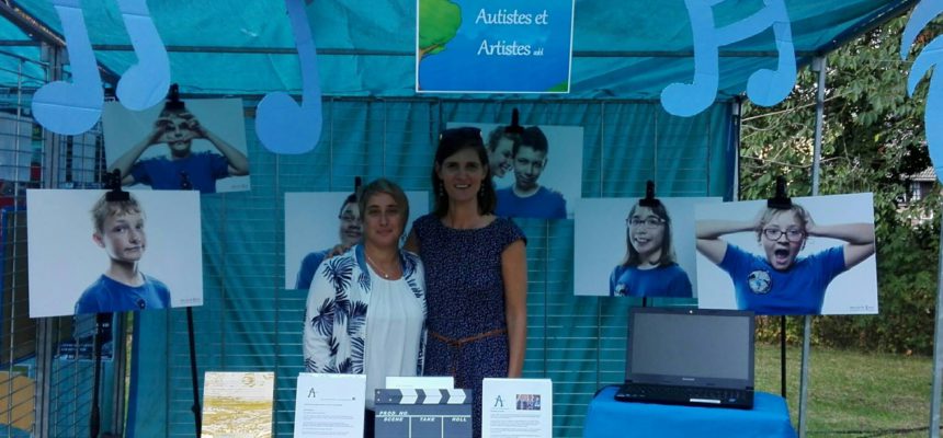 FETE DES ASSOCIATIONS DE SPRIMONT AVEC MARIE-PAULE BLUM ET LORENZA VERDERAME